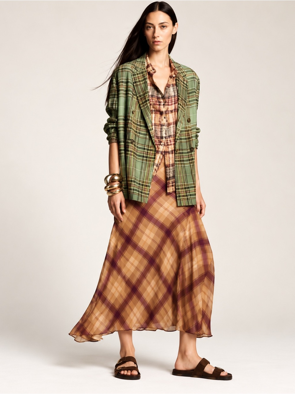 NEW ZARA PRINT PLAID MAXI SKIRT SIZE XS
🚨FINAL PRICE NO DISCOUNT